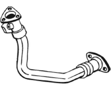 Tuyau d'échappement 801-125 Bosal