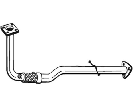 Tuyau d'échappement 801-129 Bosal