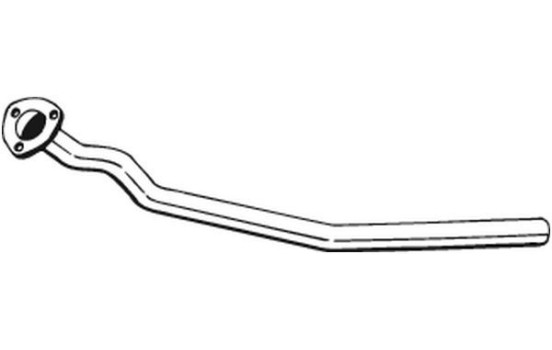 Tuyau d'échappement 801-155 Bosal, Image 2