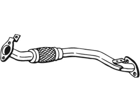 Tuyau d'échappement 801-283 Bosal
