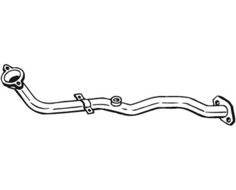 Tuyau d'échappement 803-019 Bosal