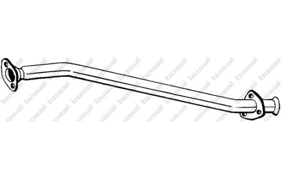 Tuyau d'échappement 823-011 Bosal