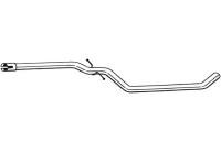 Tuyau d'échappement 823-129 Bosal