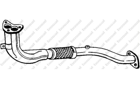 Tuyau d'échappement 823-369 Bosal