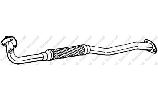 Tuyau d'échappement 823-687 Bosal