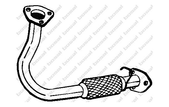 Tuyau d'échappement 823-723 Bosal