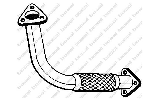 Tuyau d'échappement 823-845 Bosal