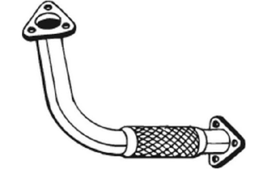 Tuyau d'échappement 823-845 Bosal, Image 2