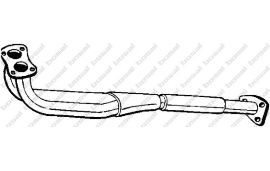 Tuyau d'échappement 823-849 Bosal