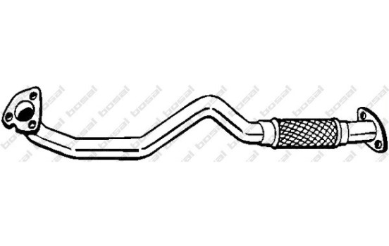 Tuyau d'échappement 823-861 Bosal