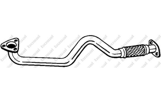 Tuyau d'échappement 823-863 Bosal