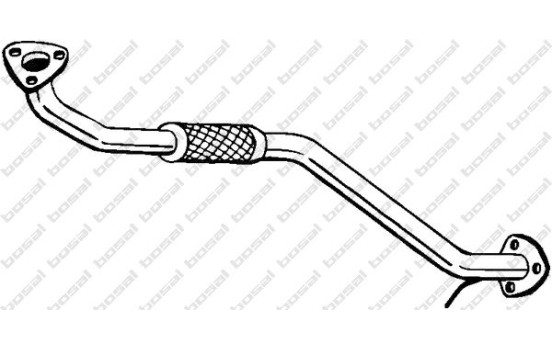 Tuyau d'échappement 823-871 Bosal