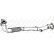Tuyau d'échappement 823-885 Bosal