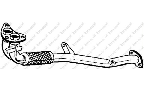 Tuyau d'échappement 823-889 Bosal