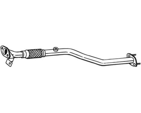 Tuyau d'échappement 823-911 Bosal