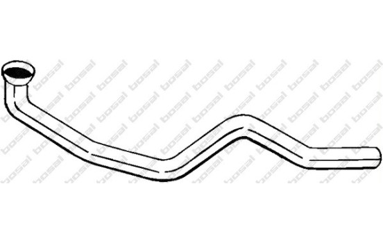 Tuyau d'échappement 825-677 Bosal