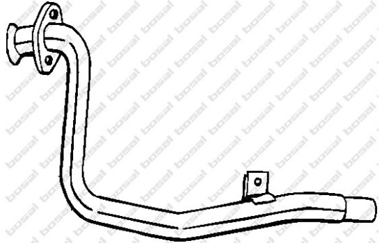 Tuyau d'échappement 826-395 Bosal