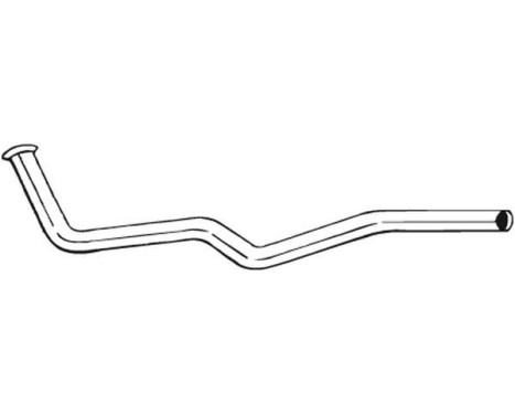 Tuyau d'échappement 829-001 Bosal