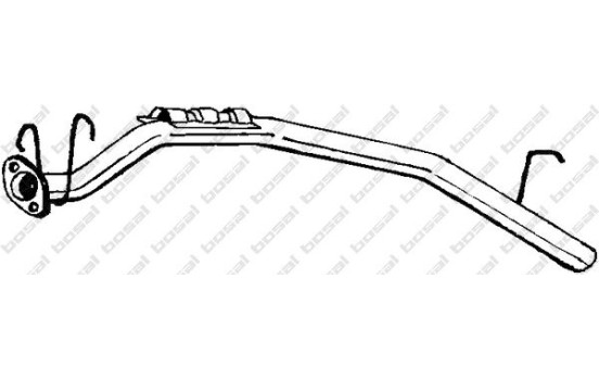 Tuyau d'échappement 830-163 Bosal, Image 2