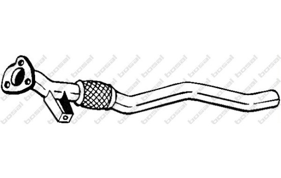Tuyau d'échappement 831-503 Bosal