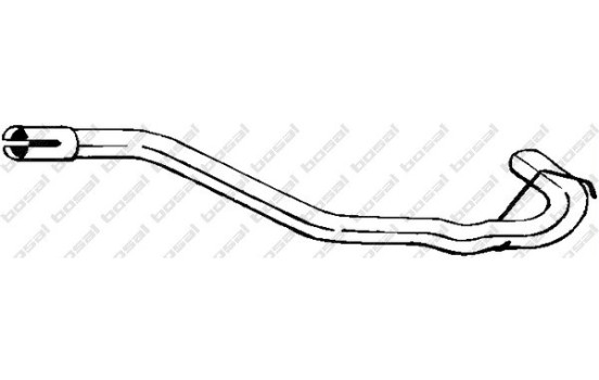 Tuyau d'échappement 833-493 Bosal