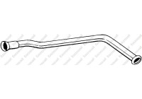 Tuyau d'échappement 840-413 Bosal