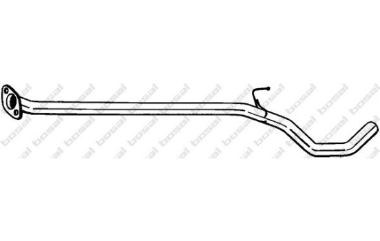 Tuyau d'échappement 841-277 Bosal