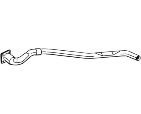 Tuyau d'échappement 850-015 Bosal