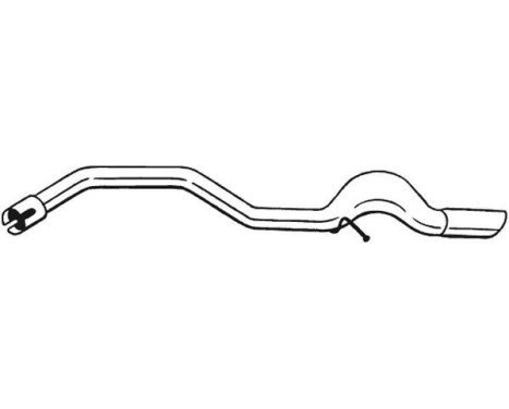 Tuyau d'échappement 850-019 Bosal