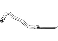 Tuyau d'échappement 851-015 Bosal