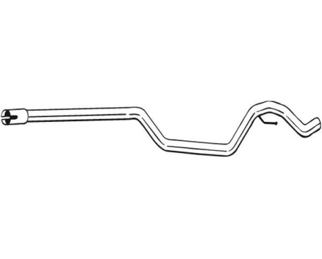 Tuyau d'échappement 855-001 Bosal