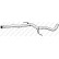 Tuyau d'échappement 868-541 Bosal