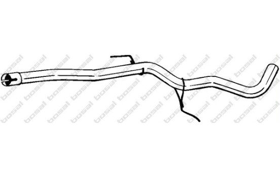 Tuyau d'échappement 868-541 Bosal