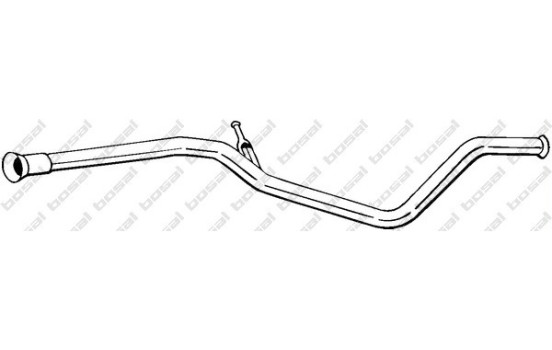 Tuyau d'échappement 870-137 Bosal