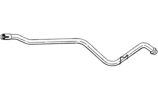 Tuyau d'échappement 887-143 Bosal, Image 2