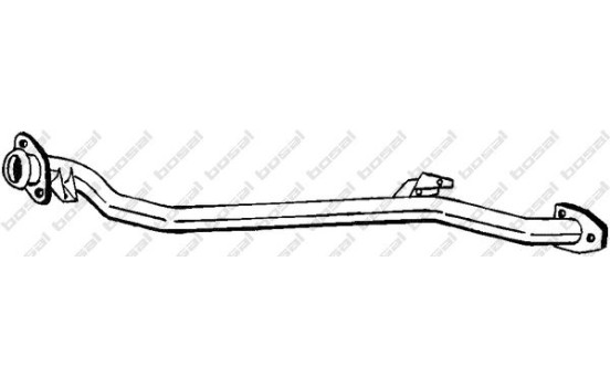 Tuyau d'échappement 888-181 Bosal, Image 2