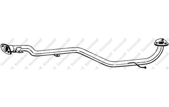 Tuyau d'échappement 889-201 Bosal