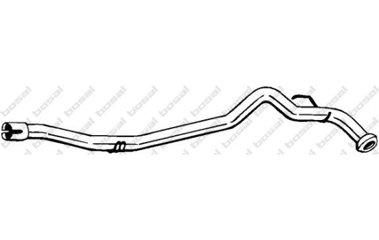 Tuyau d'échappement 890-957 Bosal