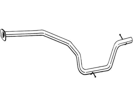 Tuyau d'échappement 900-033 Bosal