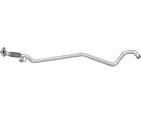 Tuyau d'échappement 950-049 Bosal