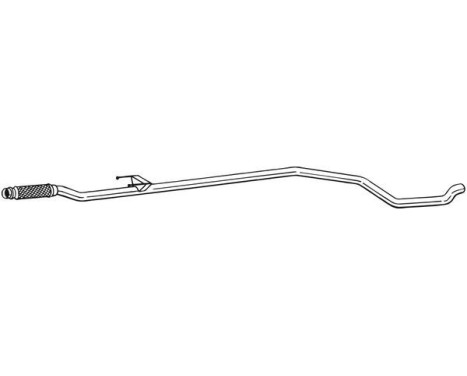 Tuyau d'échappement 950-095 Bosal