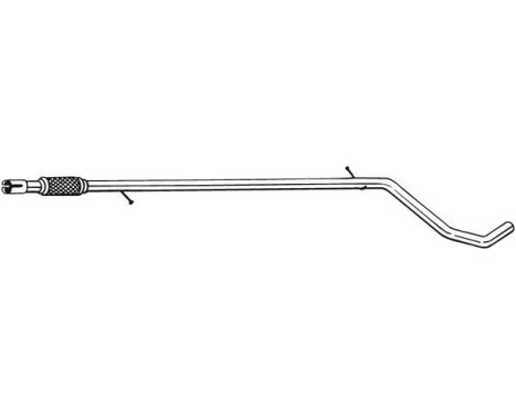 Tuyau d'échappement 952-145 Bosal
