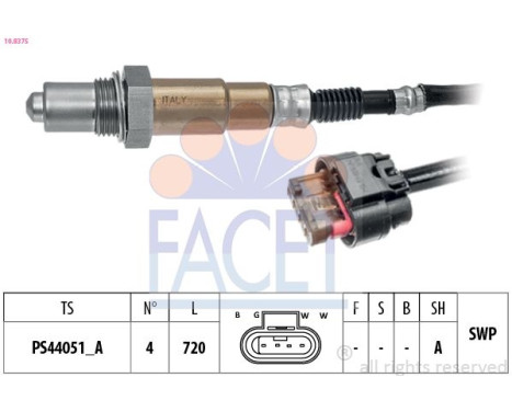 Sonde lambda Made in Italy - OE Equivalent
