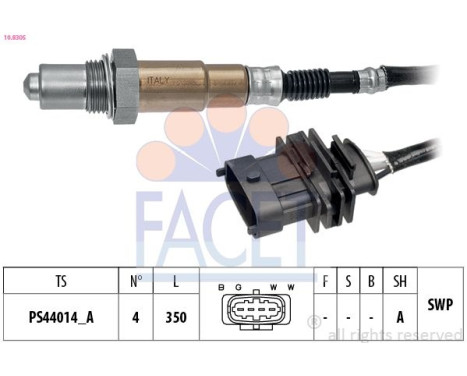 Sonde lambda Made in Italy - OE Equivalent