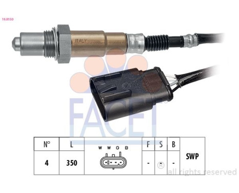 Sonde lambda Made in Italy - OE Equivalent