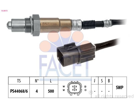Sonde lambda Made in Italy - OE Equivalent
