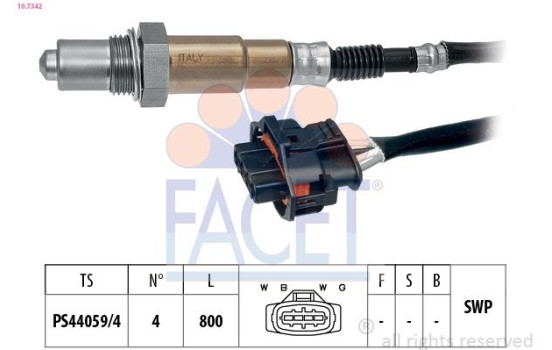 Sonde lambda Made in Italy - OE Equivalent