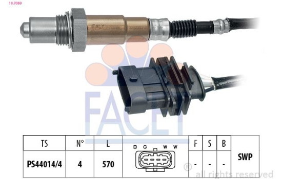 Sonde lambda Made in Italy - OE Equivalent