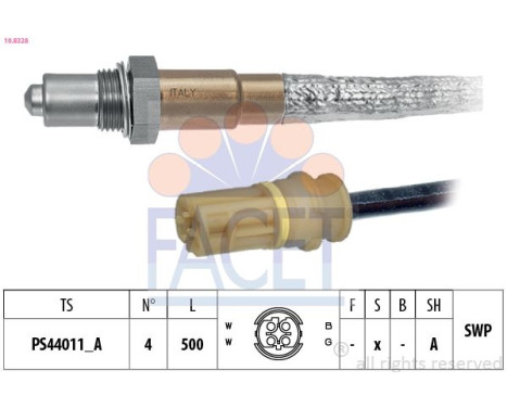 Sonde lambda Made in Italy - OE Equivalent