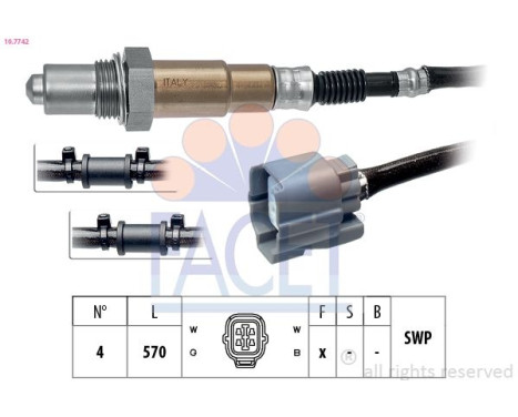 Sonde lambda Made in Italy - OE Equivalent